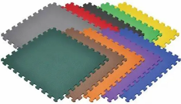 ECOFLEX SAFETY RUBBER TILES: 16 MM